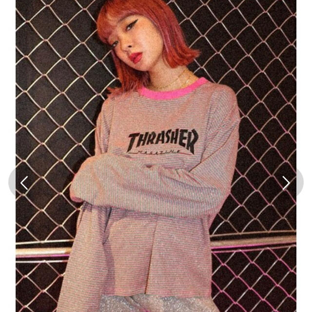 THRASHER(スラッシャー)の値下げ！THRASHER♡ レディースのトップス(Tシャツ(長袖/七分))の商品写真