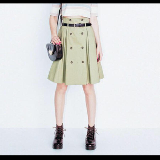 dazzlin(ダズリン)のトレンチスカート レディースのスカート(ひざ丈スカート)の商品写真