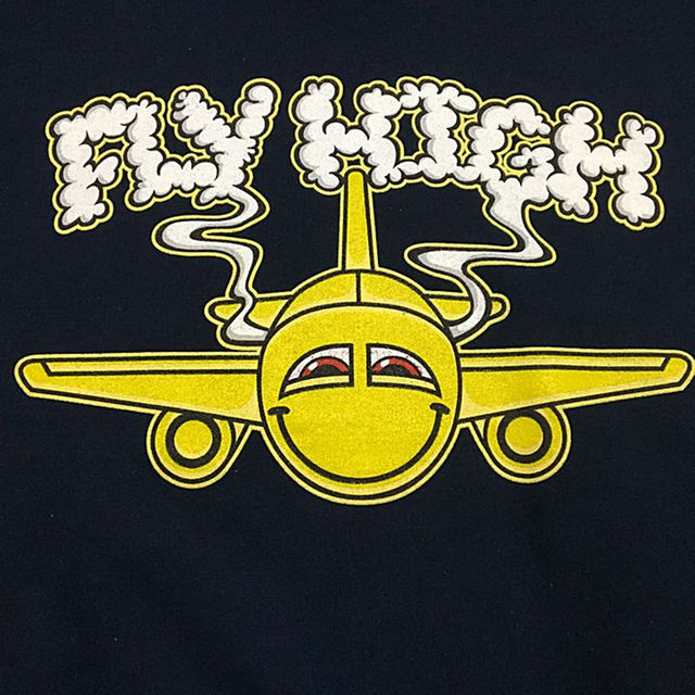 FLY SOCIETY/FLY HIGHプリント クルーネック ストリート メンズのトップス(スウェット)の商品写真