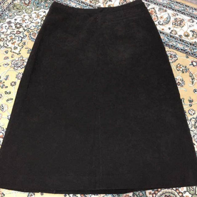 UNIQLO(ユニクロ)のスエード調スカート☆美品☆可愛い♪ レディースのスカート(ひざ丈スカート)の商品写真