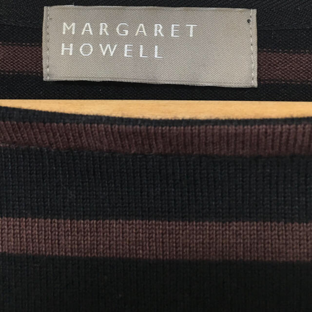 MARGARET HOWELL(マーガレットハウエル)のMHL★ボーダーカットーソー レディースのトップス(カットソー(長袖/七分))の商品写真