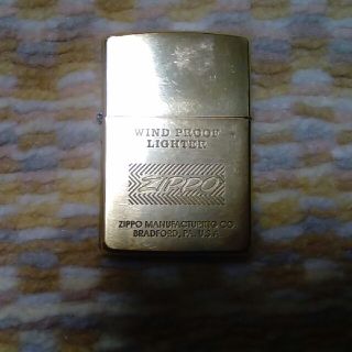 ジッポー(ZIPPO)のZIPPO  オイルライター　ゴールド(タバコグッズ)