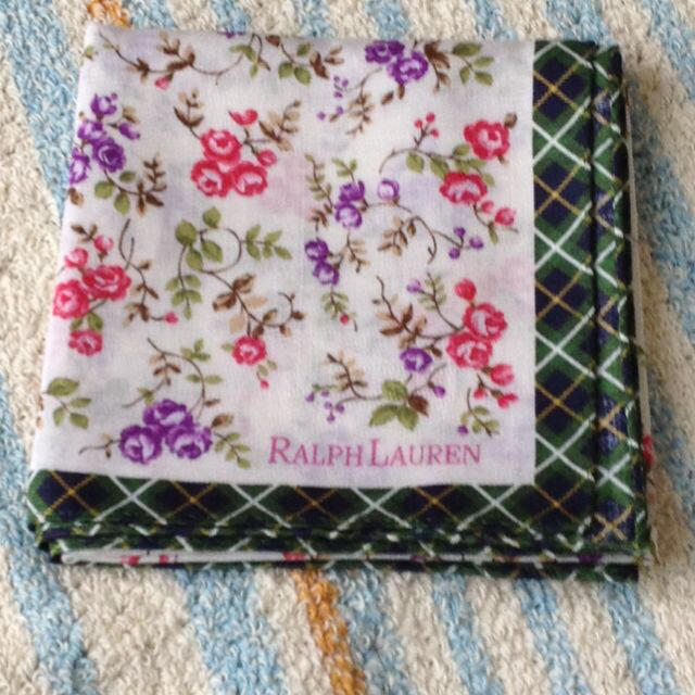 Ralph Lauren(ラルフローレン)の新品  RALHLAURENのハンカチ レディースのファッション小物(ハンカチ)の商品写真