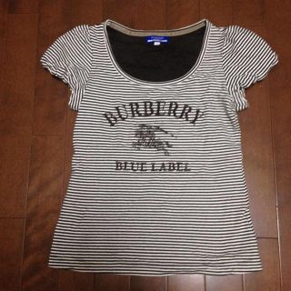 バーバリー(BURBERRY)のバーバリーブルーレーベル☆ボーダー(Tシャツ(半袖/袖なし))