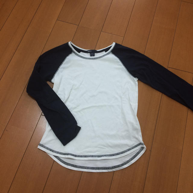 GAP Kids(ギャップキッズ)のGAP ロンT 3色セット キッズ/ベビー/マタニティのキッズ服女の子用(90cm~)(Tシャツ/カットソー)の商品写真