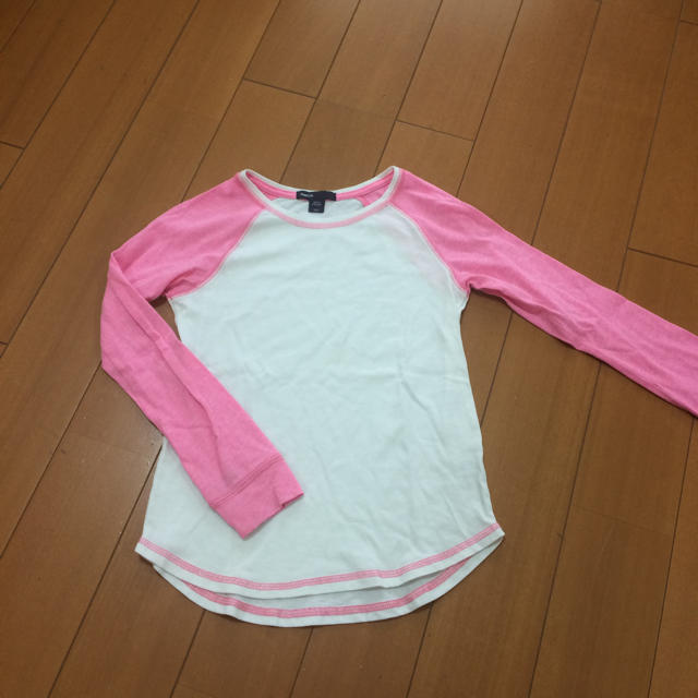 GAP Kids(ギャップキッズ)のGAP ロンT 3色セット キッズ/ベビー/マタニティのキッズ服女の子用(90cm~)(Tシャツ/カットソー)の商品写真