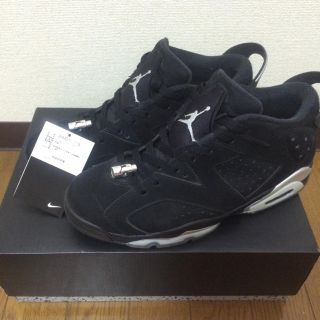 ナイキ(NIKE)のnike air jordan 6 ジョーダン6 supreme silver(スニーカー)