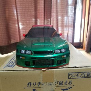 1/10RC 用 ニッサンGT-R（R33)ボディーの品です。