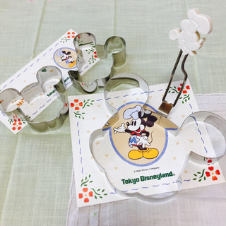 ディズニー(Disney)のディズニー、クッキー&パンケーキ型(調理道具/製菓道具)