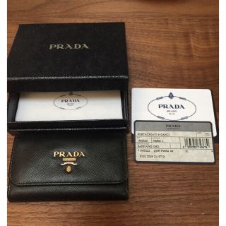 プラダ(PRADA)の【みぃちゃん様専用】PRADA SAFFIANOキーケース ブラック(キーケース)