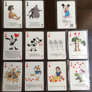 Disney - ディズニーストア 25周年記念トランプ 11枚の通販 by ぬたき ...