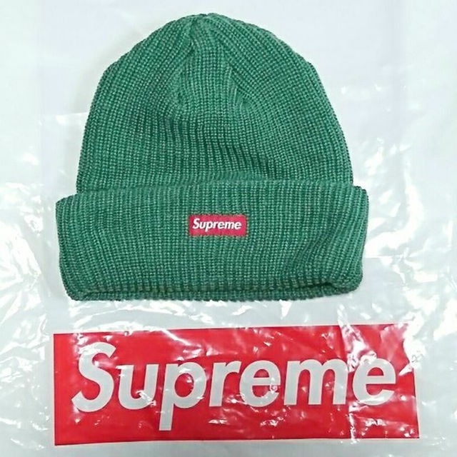 Supreme(シュプリーム)のSupreme・Heather Loose Gauge Beanie・Green メンズの帽子(その他)の商品写真