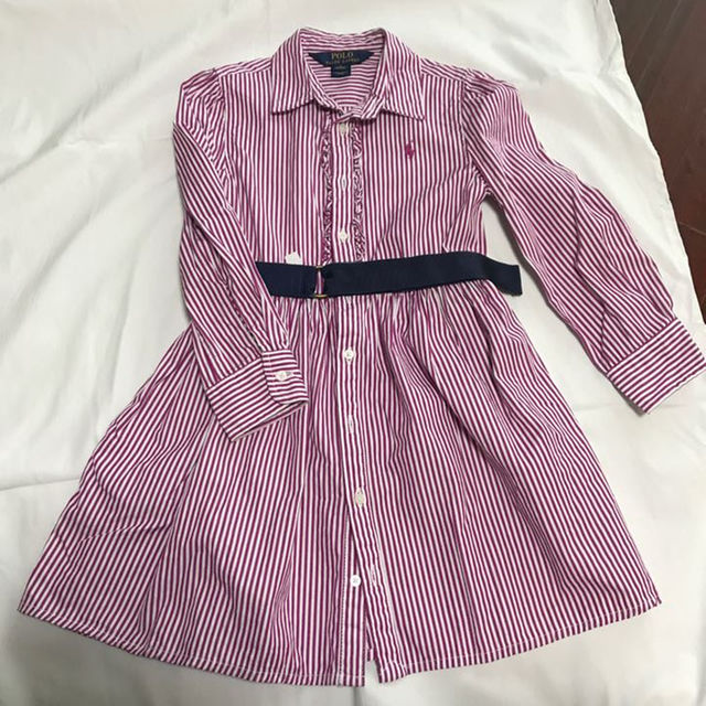 Ralph Lauren(ラルフローレン)の送料無料ラルフローレンワンピース115㎝ キッズ/ベビー/マタニティのキッズ服女の子用(90cm~)(ワンピース)の商品写真