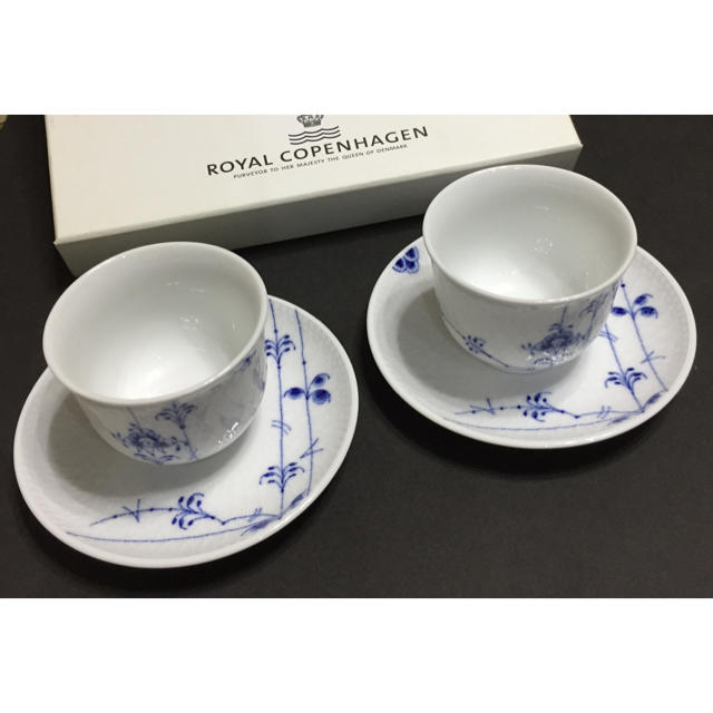 ROYAL COPENHAGEN(ロイヤルコペンハーゲン)のロイヤルコペンハーゲン カップとソーサー  新品 インテリア/住まい/日用品のキッチン/食器(食器)の商品写真