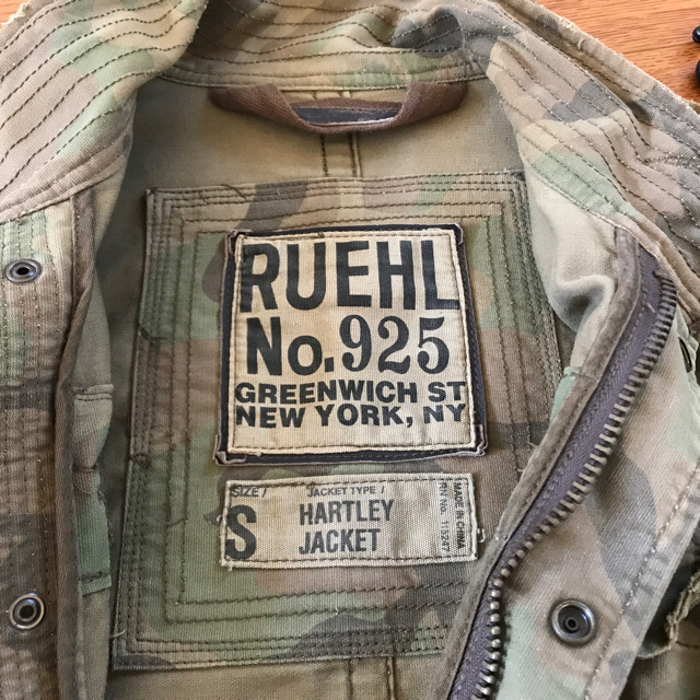 ショッピング最激安 希少 RUEHL No.925 HARTLEY JACKET Sサイズ