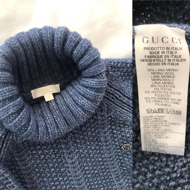 Gucci(グッチ)のGucci   kids  キッズ/ベビー/マタニティのキッズ服男の子用(90cm~)(ニット)の商品写真