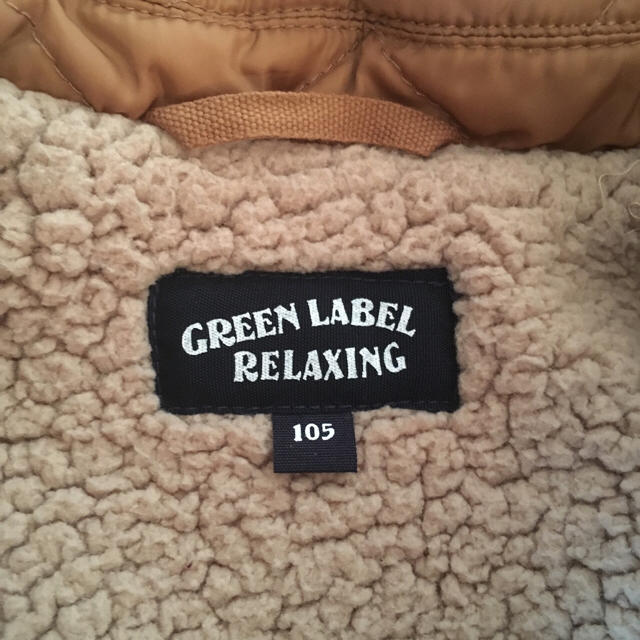 UNITED ARROWS green label relaxing(ユナイテッドアローズグリーンレーベルリラクシング)のグリーンレーベル キルティングコート 105 キッズ/ベビー/マタニティのキッズ服男の子用(90cm~)(コート)の商品写真