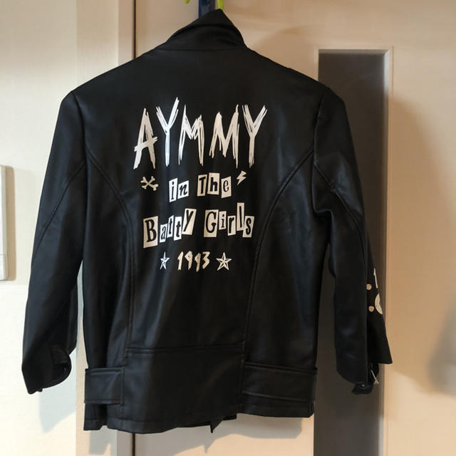 Aymmy in the batty girls(エイミーインザバッティーガール)のAymmy ライダースジャケット エイミー レディースのジャケット/アウター(ライダースジャケット)の商品写真