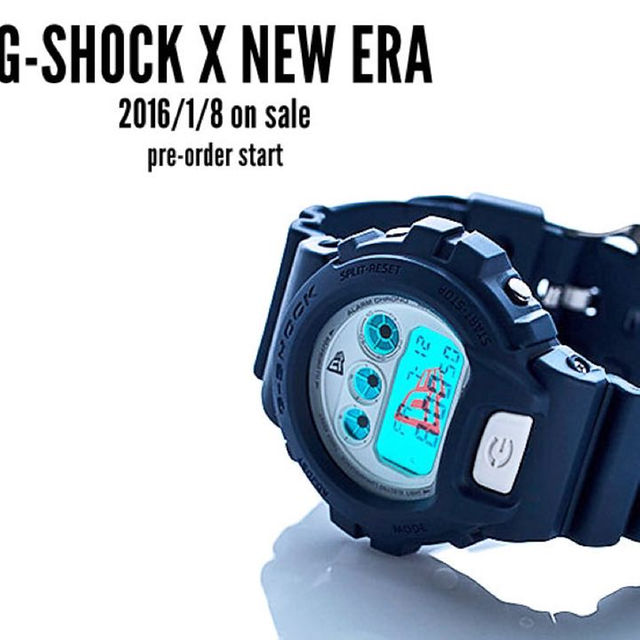 CASIO(カシオ)のNew Era G-SHOCK DW-6900 ネイビー ニューエラ 新品 メンズの時計(その他)の商品写真