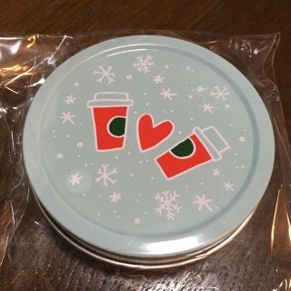 スターバックスコーヒー(Starbucks Coffee)のスターバックス2017クリスマスホリデー マスキングテープ 缶入 未開封(テープ/マスキングテープ)