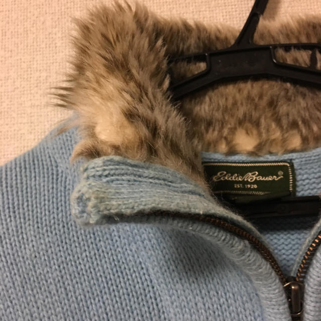 Eddie Bauer(エディーバウアー)のEddie Bauer ファーニット レディースのトップス(ニット/セーター)の商品写真