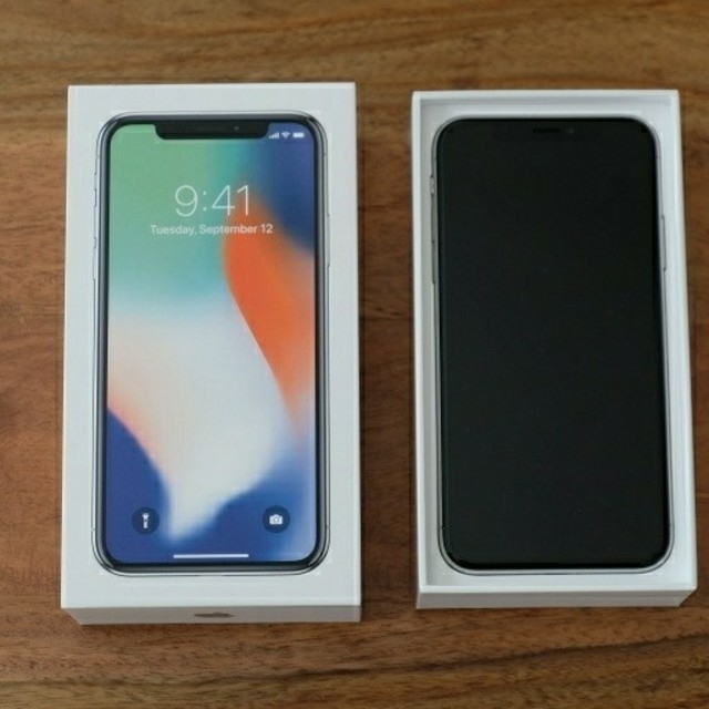 iPhone(アイフォーン)の(分割払い可)iPhoneX 256GB SIMフリー スペースグレー エンタメ/ホビーのエンタメ その他(その他)の商品写真