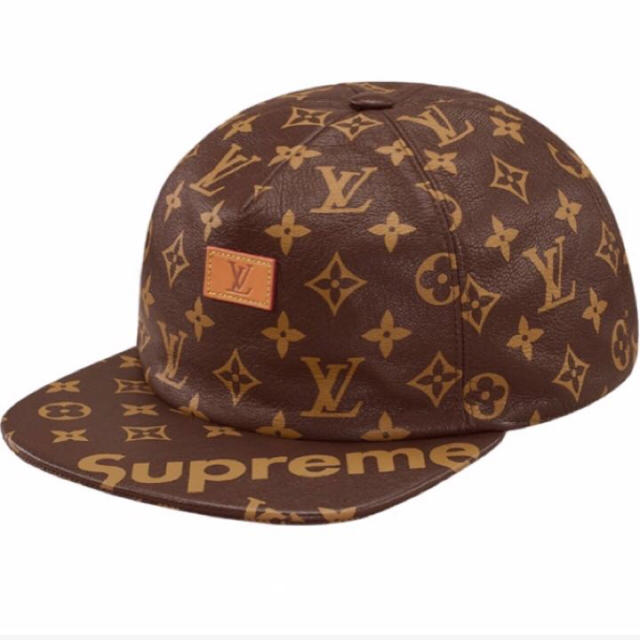 LOUIS VUITTON - Supreme Vuitton hat cap 5-panel 試着のみ 青山の通販 by Wheaton's shop｜ルイヴィトンならラクマ