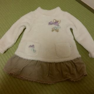 ポンポネット(pom ponette)のポンポネット☆90☆ワンピース☆美品(ワンピース)