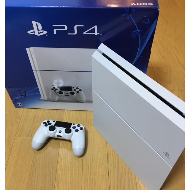 PlayStation4本体 500GB ホワイト 附属品有り