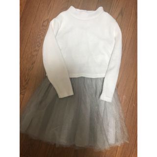 グローバルワーク(GLOBAL WORK)の専用◎グローバルワーク♡ニット×チュールワンピース(ワンピース)