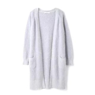 プロポーションボディドレッシング(PROPORTION BODY DRESSING)の【新品】アンゴラ混IロングカーデPROPORTION BODY DRESSING(カーディガン)