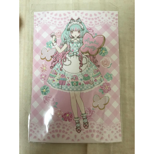 Angelic Pretty(アンジェリックプリティー)のポスターカード インテリア/住まい/日用品の文房具(その他)の商品写真