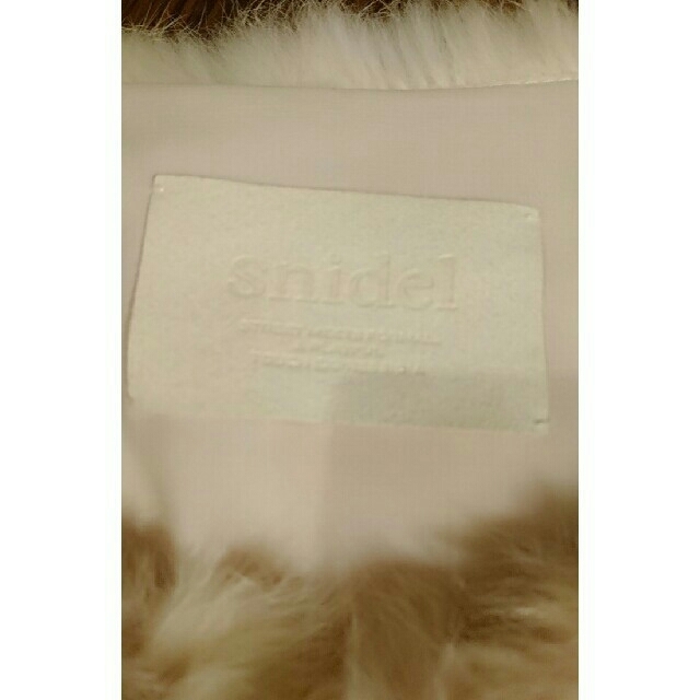 SNIDEL(スナイデル)の値下げ‼スナイデル  超美品☆ ファーコート レディースのジャケット/アウター(毛皮/ファーコート)の商品写真