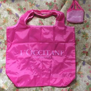 ロクシタン(L'OCCITANE)のロクシタン ノベルティ エコバッグ  シャワージェル付き(エコバッグ)