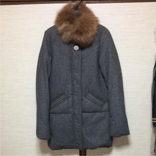 ungridツイードダウン | hartwellspremium.com ungrid♡ファー衿ツイードダウン