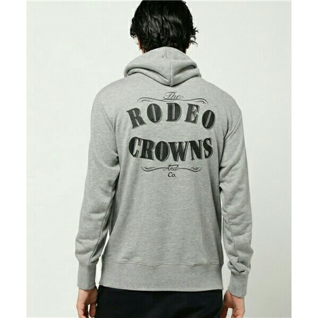 RODEO CROWNS(ロデオクラウンズ)の新品*RODEO CROWNS*RCWB*メンズusa ペイズリーパッチパーカー メンズのトップス(パーカー)の商品写真