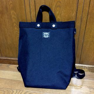 ルートート(ROOTOTE)のROOTOTE ルートート リュック トートバッグ 黒 ブラック 2way(リュック/バックパック)