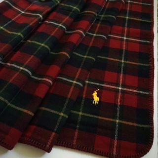 ラルフローレン(Ralph Lauren)の『けーちょさま専用』ラルフローレン☆ヒンズデール＊ウールブランケット(おくるみ/ブランケット)