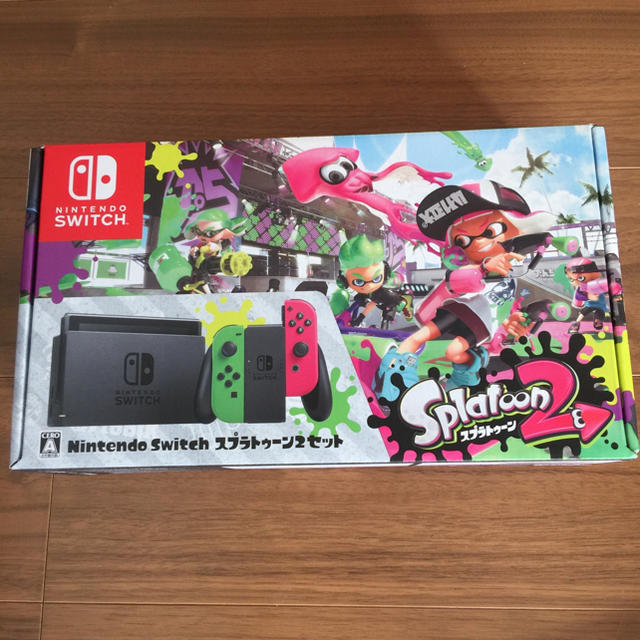 Nintendo Switch(ニンテンドースイッチ)の任天堂スプラトゥーン2セット 新品 エンタメ/ホビーのゲームソフト/ゲーム機本体(家庭用ゲーム機本体)の商品写真