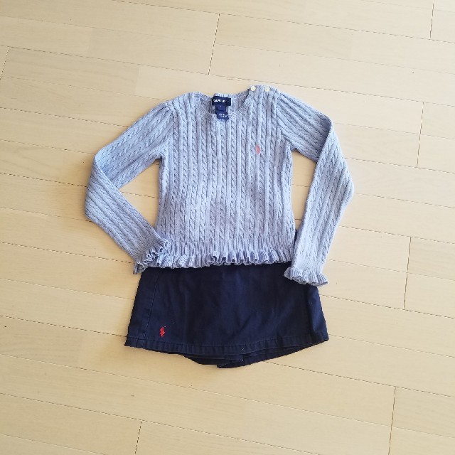 Ralph Lauren(ラルフローレン)のRALPH LAUREN　コットンニット キッズ/ベビー/マタニティのキッズ服女の子用(90cm~)(ニット)の商品写真