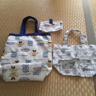 ディズニー(Disney)の値下げ！！未使用★ディズニー★トートバックセット(^^)(トートバッグ)