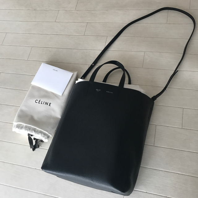 【美品】CELINE セリーヌ バーティカル カバ スモール バッグ