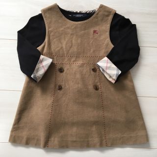 バーバリー(BURBERRY)のリコ姫様 専用 三陽商会 バーバリー 長袖カットソー ワンピース(Tシャツ/カットソー)