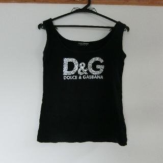 ドルチェアンドガッバーナ(DOLCE&GABBANA)のD＆G　DOLCE ＆ GABBANA　タンクトップ　made in Italy(タンクトップ)