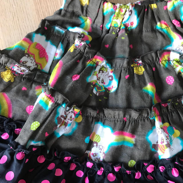 GrandGround(グラグラ)のフリルスカート キッズ/ベビー/マタニティのキッズ服女の子用(90cm~)(スカート)の商品写真