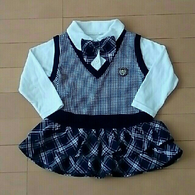 子供服　フォーマル　95㎝　２点セット キッズ/ベビー/マタニティのキッズ服女の子用(90cm~)(ドレス/フォーマル)の商品写真