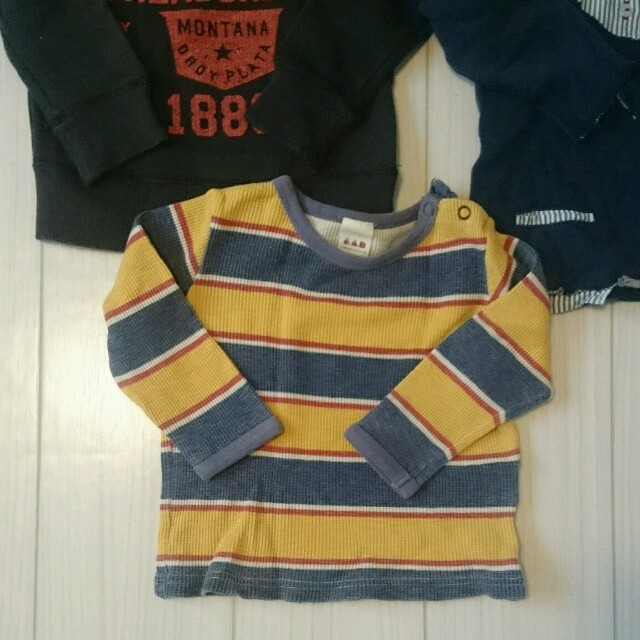 F.O.KIDS(エフオーキッズ)のF.O.KIDS・JUNK STORE  キッズトレーナー・カットソー90-95 キッズ/ベビー/マタニティのキッズ服男の子用(90cm~)(Tシャツ/カットソー)の商品写真