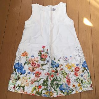 ザラキッズ(ZARA KIDS)のzarakids 花柄ワンピース(ワンピース)