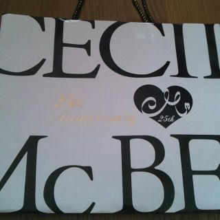 セシルマクビー(CECIL McBEE)のCECIL Mc BEEショッパー❹(ショップ袋)