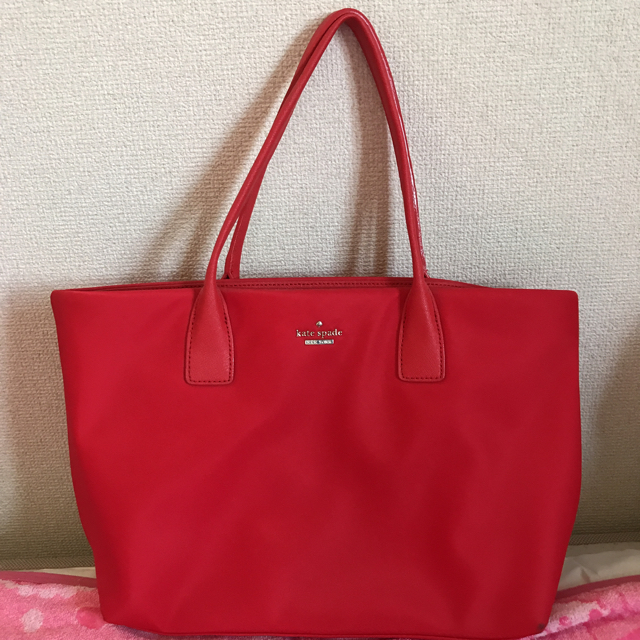 katespade ＊赤＊トートバッグ